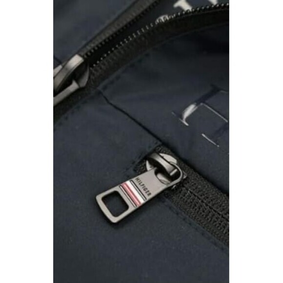 Tommy Hilfiger Men's Performance Hooded Jacket, Navy, L - Picture 5 of 5